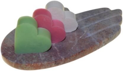 Heart Guest Soap - Raspberry X 10 - Image 4
