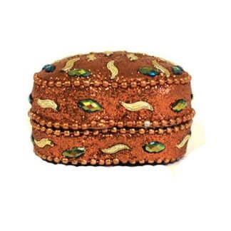 Lrg Hearts Trinket Box - 55mm X 1