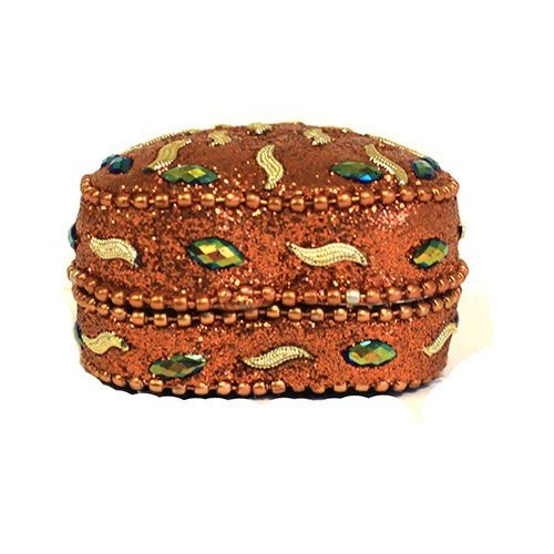 Lrg Hearts Trinket Box - 55mm X 1