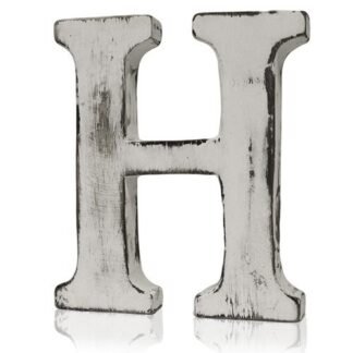 Shabby Chic Letters - H X 1