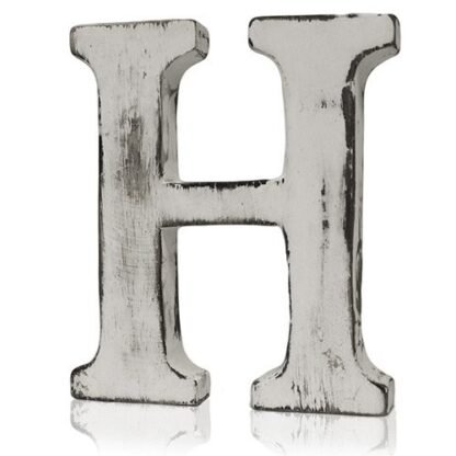Shabby Chic Letters - H X 1