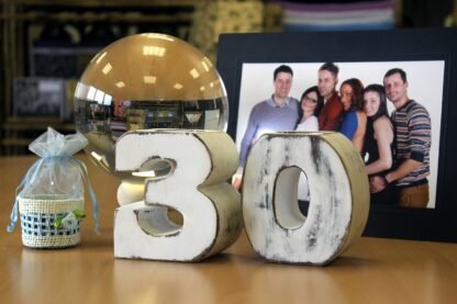 Wooden Birthday Numbers - No.3 X 1 - Image 2