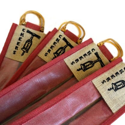 Cane Handle & PVC pannel - Burgundy - Corkscrew X 1 - Image 4
