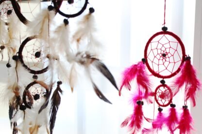 Bali Dreamcatchers - Medium Round - Cream/Coffee/Choc X6 - Image 3