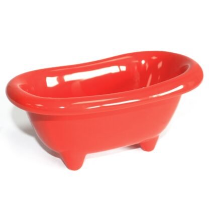 Ceramic Mini Bath - Poppy Red X 1