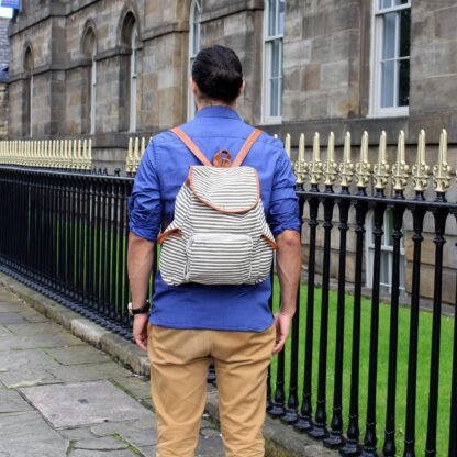 Traveller Backpacks - 3 Pocket Olive Stripe X 1 - Image 4