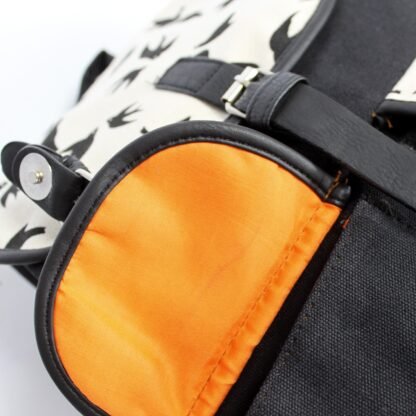 Traveller Backpacks -  2 Pocket Black Swallows X 1 - Image 3