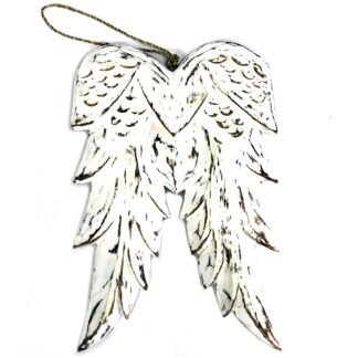 Hand Crafted Double Angel Wing - 31cm X 1