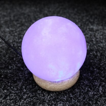 Quality USB Ball Salt Lamp - 8 cm (multi) X 1 - Image 3