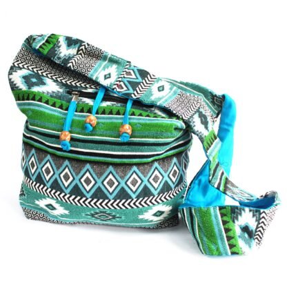 Jacquard Bag - Teal Student Bag X 1
