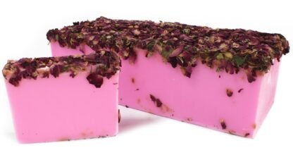 Rose & Rose Petals - Soap Loaf X 1