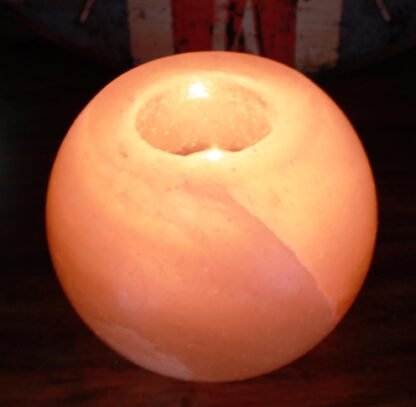 Salt Candle Holder - Round X 1