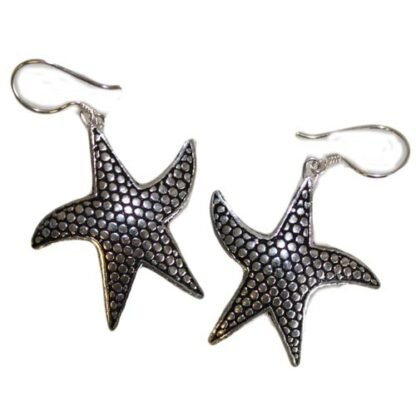 Silver Earrings - Star Fish X 1