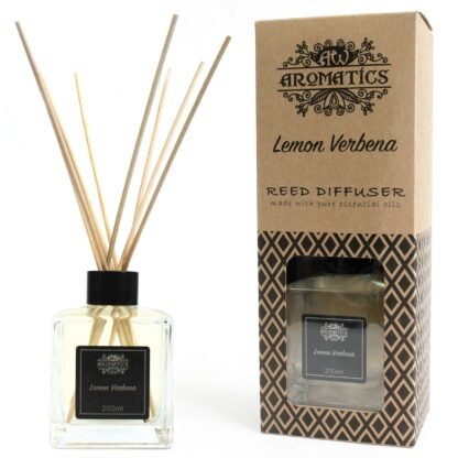 200ml Lemon Verbena Essential Oil Reed Diffuser X 1