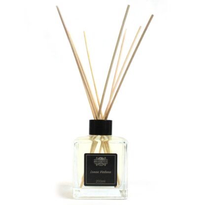 200ml Lemon Verbena Essential Oil Reed Diffuser X 1 - Image 2