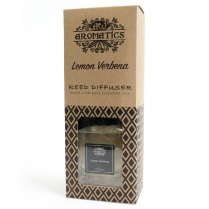200ml Lemon Verbena Essential Oil Reed Diffuser X 1 - Image 3