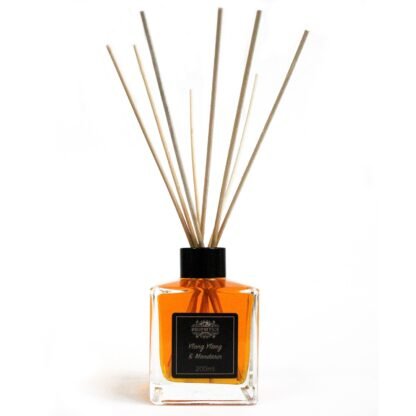 200ml Ylang Ylang & Mandarin Essential Oil Reed Diffuser X 1 - Image 2