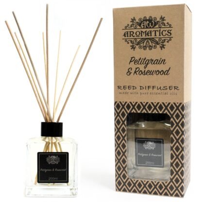 200ml Petitgrain & Rosewood Essential Oil Reed Diffuser X 1