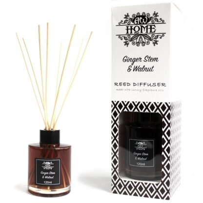 120ml Reed Diffuser - Ginger Stem & Walnut X 1
