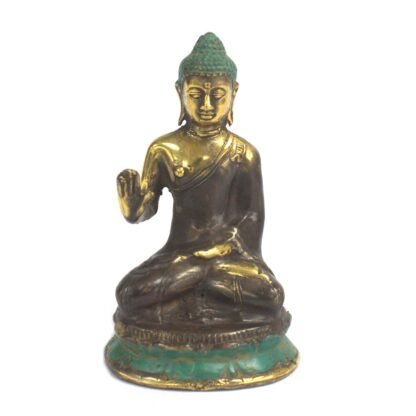 Med Hand Up Sitting Buddha X 1