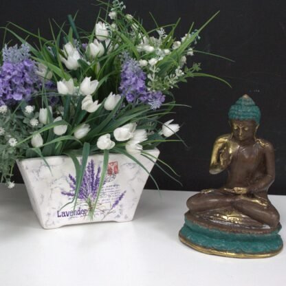 Med Hand Up Sitting Buddha X 1 - Image 3
