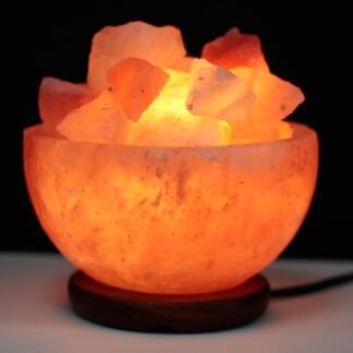 Salt Fire Bowl and Chunks - 15cm x 9cm X 1