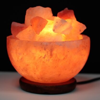 Salt Fire Bowl and Chunks - 15cm x 9cm X 1