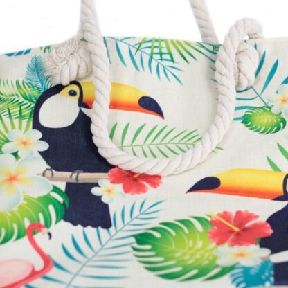 Rope Handle Bag - Tropical Toucan X 1 - Image 2