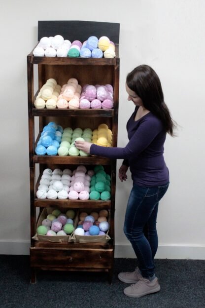 Bath Bomb 5 Shelf Display - Brownwash X 1 - Image 3