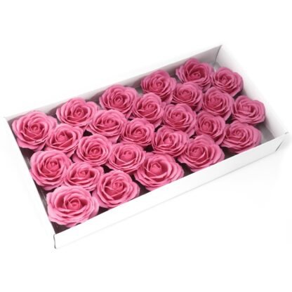 Craft Soap Flowers - Lrg Rose - Rose X 10 - Image 2
