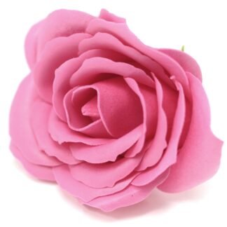 Craft Soap Flowers - Lrg Rose - Rose X 10