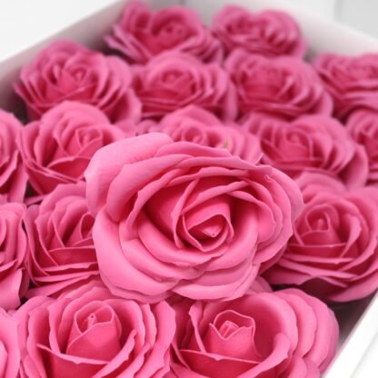 Craft Soap Flowers - Lrg Rose - Rose X 10 - Image 3