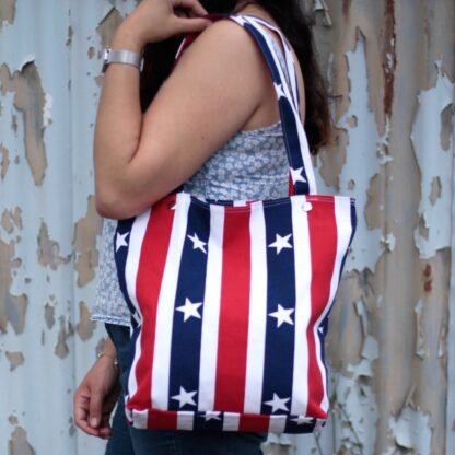 Strong Canvas Bags - Red White & Blue X 1 - Image 3