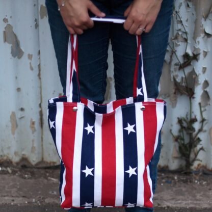 Strong Canvas Bags - Red White & Blue X 1 - Image 4