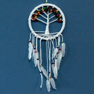 Tree of Life Dreamcatcher - Cotton 22cm (assorted) X3