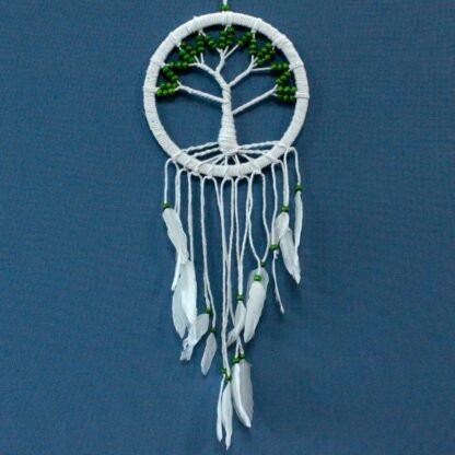 Tree of Life Dreamcatcher - Cotton 22cm (assorted) X3 - Image 2