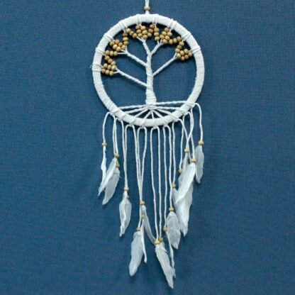 Tree of Life Dreamcatcher - Cotton 22cm (assorted) X3 - Image 3