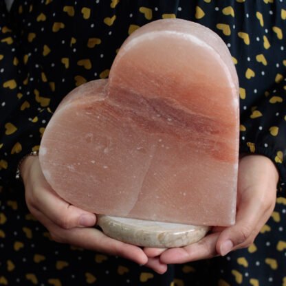 Crafted Salt lamp - Heart X 1 - Image 4