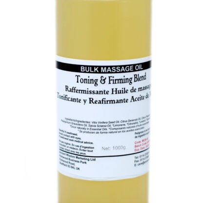 Toning and Firming 1Kg Massage Oil X 1 - Image 2