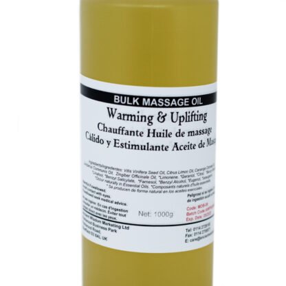 Warm and Uplifting 1Kg Massage Oil X 1 - Image 2