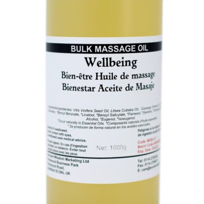 Wellbeing 1Kg Massage Oil X 1 - Image 2