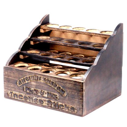 P&M Incense Mango Wood Display Stand X 1