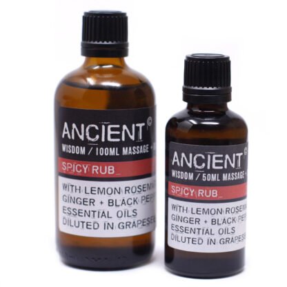 Spicy Rub Massage Oil - 50ml X 1 - Image 2