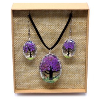 Pressed Flowers - Tree of Life set - Lavender X 1