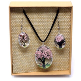 Pressed Flowers - Tree of Life set - Pink X 1