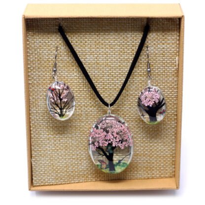 Pressed Flowers - Tree of Life set - Pink X 1