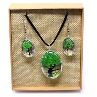 Pressed Flowers - Tree of Life set - Green X 1