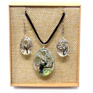 Pressed Flowers - Tree of Life set - White X 1