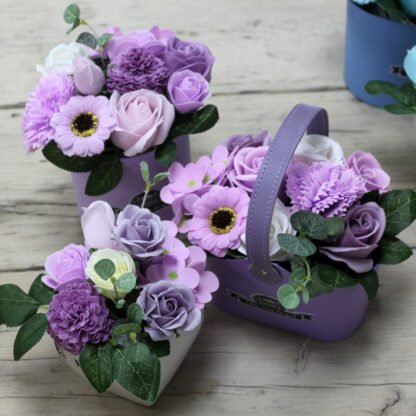 Bouquet Petite Flower Pot - Soft Lavender X 1 - Image 3