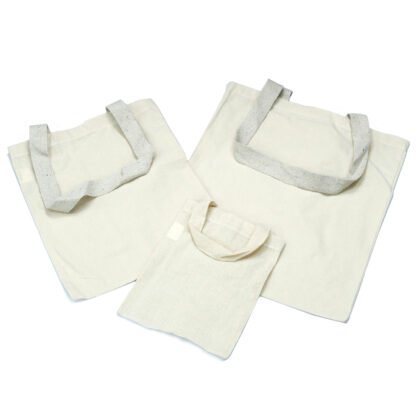 Lrg Natural 6oz Cotton Bag 38x42cm X 1 - Image 2